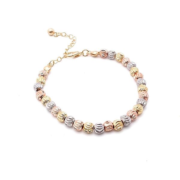 women's dorica beaded multi gold rose silver color triple bracelet jewelry fashion season charm party, Golden;silver
women's dorica beaded multi gold rose silver color triple bracelet jewelry fashion season charm party, Golden;silver