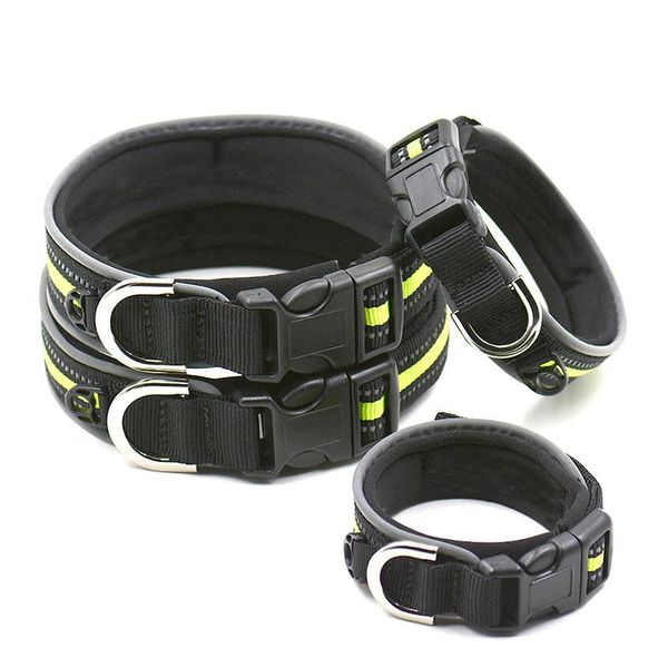 reflective dog collar comfortable padded neoprene dog collar adjustable puppy pet collars for small and medium dogs cats black
reflective dog collar comfortable padded neoprene dog collar adjustable puppy pet collars for small and medium dogs cats black