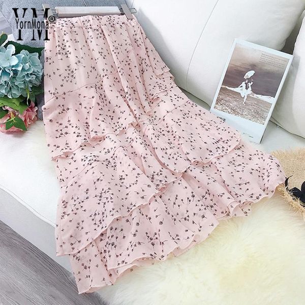 skirts yornmona elegant dandelion floral print chiffon skirt women asymmetrical ruffle midi 2021 summer good quality ladies, Black
skirts yornmona elegant dandelion floral print chiffon skirt women asymmetrical ruffle midi 2021 summer good quality ladies, Black