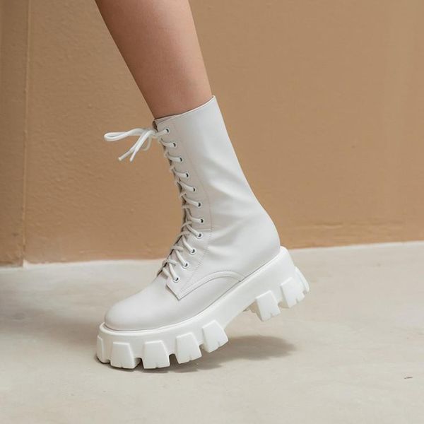 boots 2021 autumn women platform white leather cowboy winter botines cross tied thick bottom black botas side zip booties
boots 2021 autumn women platform white leather cowboy winter botines cross tied thick bottom black botas side zip booties