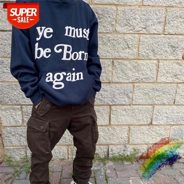 blue black foam printing cpfm ye must be born again kanye pullover men women 1:1 sweatshirts kids see ghosts hoodie #0k2r
blue black foam printing cpfm ye must be born again kanye pullover men women 1:1 sweatshirts kids see ghosts hoodie #0k2r