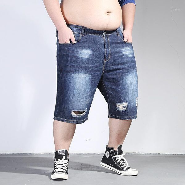 men's shorts large sizes 2021 summer male bermuda jeans torn big breeches destressed denim ripped short men plus size, White;black
men's shorts large sizes 2021 summer male bermuda jeans torn big breeches destressed denim ripped short men plus size, White;black