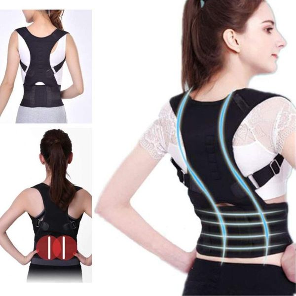 back support orthopedic magnetic therapy belt posture corrector shoulder spine girdle corset straightener brace diy logo, Black;blue
back support orthopedic magnetic therapy belt posture corrector shoulder spine girdle corset straightener brace diy logo, Black;blue