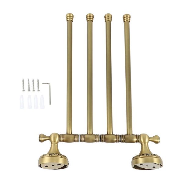 towel racks bathroom accessories,antique brass bars for bathroom, wall mounted, swivel rack holder, 4 arms
towel racks bathroom accessories,antique brass bars for bathroom, wall mounted, swivel rack holder, 4 arms