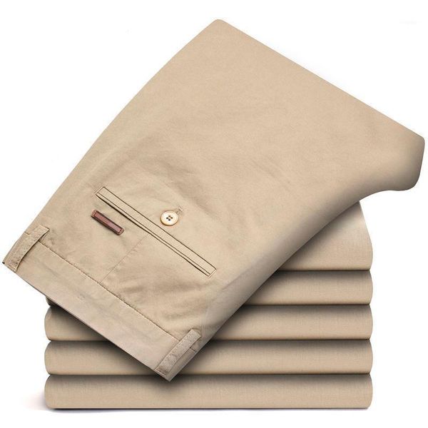men's pants spring autumn man casual straight loose mid business stretch long solid color middle aged large size 28-42, Black
men's pants spring autumn man casual straight loose mid business stretch long solid color middle aged large size 28-42, Black