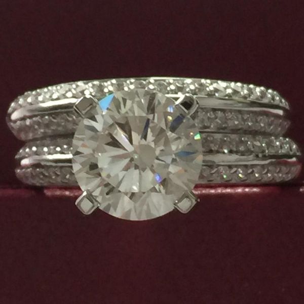 cluster rings 2ct engagement jewelry sterling silver wedding band semi mount 750 white gold cover syntheti nscd set for women, Golden;silver
cluster rings 2ct engagement jewelry sterling silver wedding band semi mount 750 white gold cover syntheti nscd set for women, Golden;silver