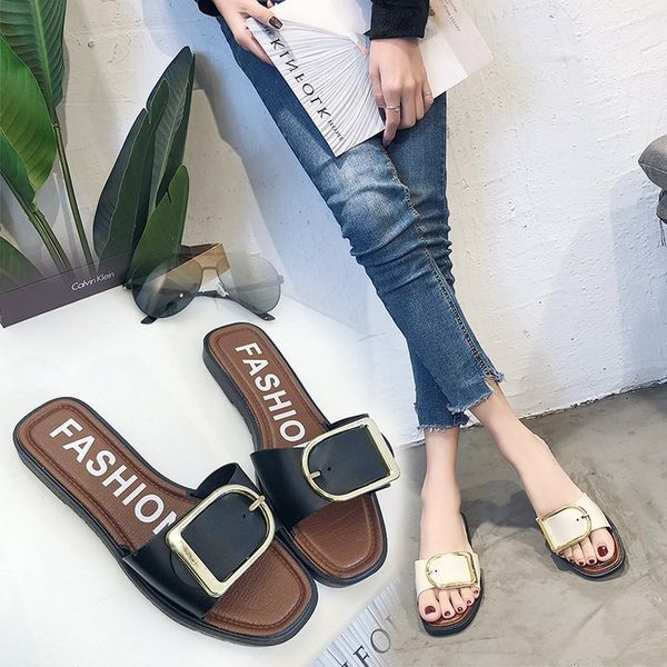 summer simple square button ladies casual fashion outside wear flat heels flip flops school slippers 80% off outlet online sale, Black
summer simple square button ladies casual fashion outside wear flat heels flip flops school slippers 80% off outlet online sale, Black