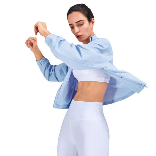 yoga outfit lightweight thin sport women gym clothing high collar zip casual loose shirts running workout breathable fitness coat
yoga outfit lightweight thin sport women gym clothing high collar zip casual loose shirts running workout breathable fitness coat