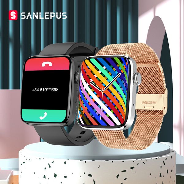 2021 sanlepus bluetooth call smartwatch men women smart watch gps trajectory 1.8 inch hd screen for apple xiaomi huawei android, Slivery;brown
2021 sanlepus bluetooth call smartwatch men women smart watch gps trajectory 1.8 inch hd screen for apple xiaomi huawei android, Slivery;brown