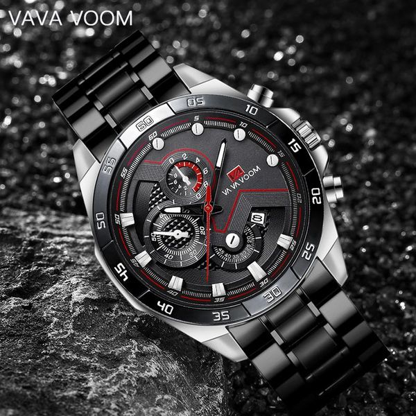 wristwatches vava voom brand creativity fashion mens watches stainless steel water proof sports quartz men watch relogio masculino, Slivery;brown
wristwatches vava voom brand creativity fashion mens watches stainless steel water proof sports quartz men watch relogio masculino, Slivery;brown