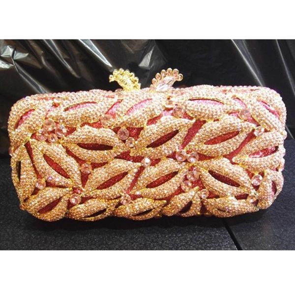 evening bags diamond clutch pink luxury women clutches rhinestone ladies purse metal crystal hollow out party
evening bags diamond clutch pink luxury women clutches rhinestone ladies purse metal crystal hollow out party