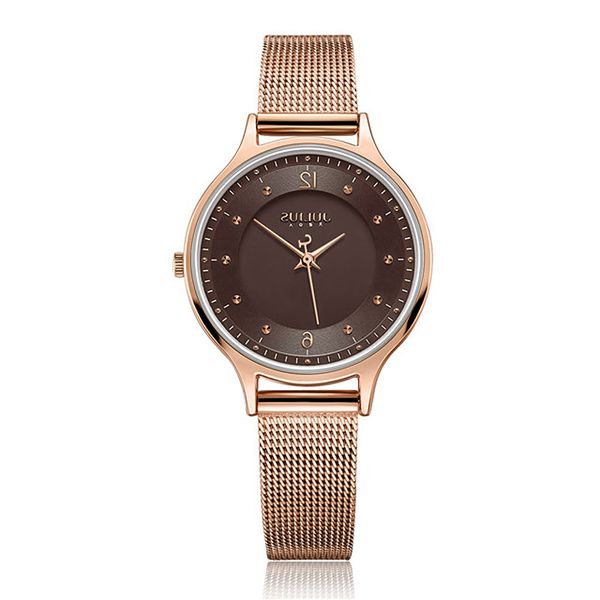 thin julius lady women's watch miyota fashion hours stainless steel bracelet business clock girl's birthday valentine gift box, Slivery;brown
thin julius lady women's watch miyota fashion hours stainless steel bracelet business clock girl's birthday valentine gift box, Slivery;brown