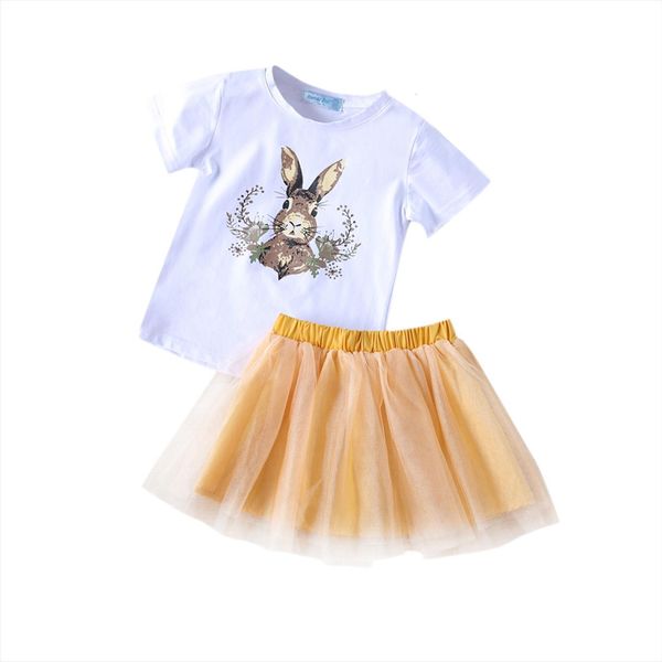 easter baby girls clothes sets short sleeve rabbit t shirts lace tutu skirts set, White
easter baby girls clothes sets short sleeve rabbit t shirts lace tutu skirts set, White