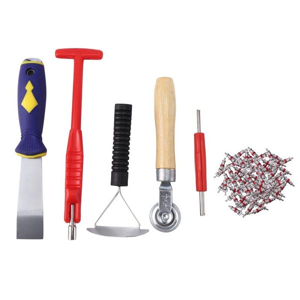 professional hand tool sets tire repair tools balance block removal the metal spatula valve core wrench for car puller 
professional hand tool sets tire repair tools balance block removal the metal spatula valve core wrench for car puller