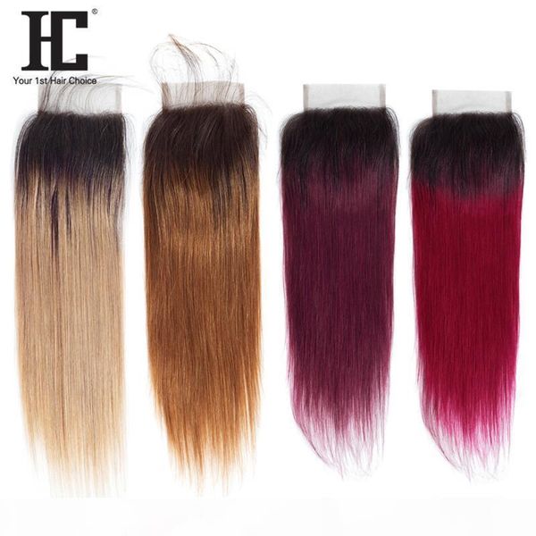 hc ombre closure 1b 27 30 99j burgundy two tone grade brazilian straight hair weave 4x4 lace middle three part 10-20 inch, Black
hc ombre closure 1b 27 30 99j burgundy two tone grade brazilian straight hair weave 4x4 lace middle three part 10-20 inch, Black