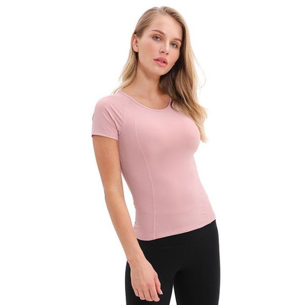 women's short sleeve mesh back breathable quick-drying yoga clothes sports and fitness running casual short sleeve, White;red
women's short sleeve mesh back breathable quick-drying yoga clothes sports and fitness running casual short sleeve, White;red