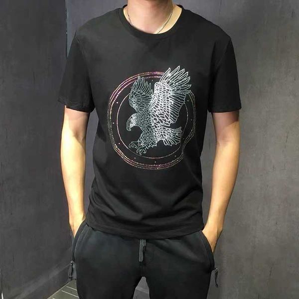 men's t-shirts t shirts fashion bright diamond modal cotton o-neck t-shirt slim fit luxury youth short sleeve d 219j, White;black
men's t-shirts t shirts fashion bright diamond modal cotton o-neck t-shirt slim fit luxury youth short sleeve d 219j, White;black