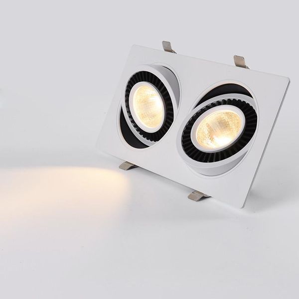 downlights dimmable led downlight single / double adjustable angle for living room bedroom kitchen ceiling lamp
downlights dimmable led downlight single / double adjustable angle for living room bedroom kitchen ceiling lamp