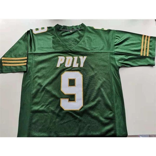 sjzl rare football jersey men youth women vintage poly lbc 9 juju smith-schuster high school jerseys size s-5xl custom any name or number, Black
sjzl rare football jersey men youth women vintage poly lbc 9 juju smith-schuster high school jerseys size s-5xl custom any name or number, Black