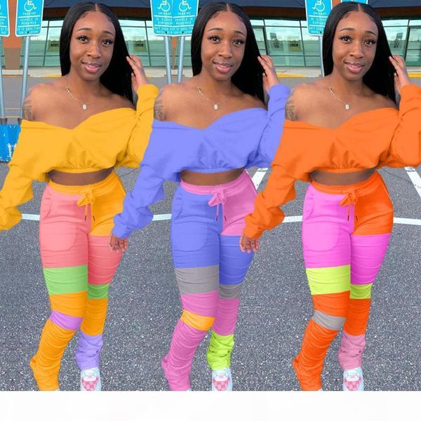 86zy8081 autumn women street two piece set solid strapless splicing full length and pants tracksuit sweatsuit outfits, Gray
86zy8081 autumn women street two piece set solid strapless splicing full length and pants tracksuit sweatsuit outfits, Gray
