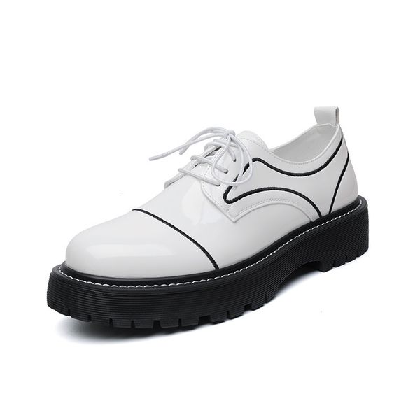 dress shoes casual office businessmen sew high platform patent leather shoes harajuku streetwear korean vintage derby shoe qah9, Black
dress shoes casual office businessmen sew high platform patent leather shoes harajuku streetwear korean vintage derby shoe qah9, Black