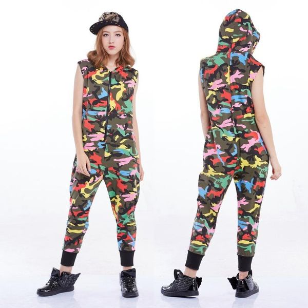women's jumpsuits & rompers fashion hip hop dance costume stage performance wear european loose harem jazz jumpsuit camouflage streetwe, Black;white
women's jumpsuits & rompers fashion hip hop dance costume stage performance wear european loose harem jazz jumpsuit camouflage streetwe, Black;white