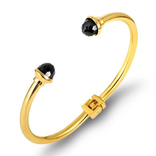 bangle 2021 round black stone ball arrow open bangles vintage jewelry stainless steel gold color cuff bracelets & for women
bangle 2021 round black stone ball arrow open bangles vintage jewelry stainless steel gold color cuff bracelets & for women