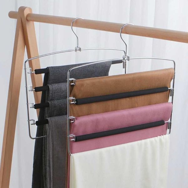 hangers & racks multi-function pants scarf towel rack hanger closet organizer space multilayer stainless steel home clothes
hangers & racks multi-function pants scarf towel rack hanger closet organizer space multilayer stainless steel home clothes