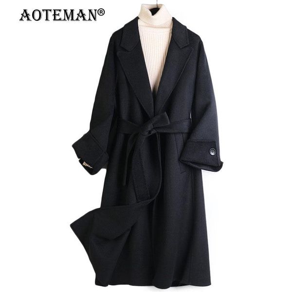 women's wool & blends women solid jacket blend winter coat autumn windbreaker outwears vintage woolen womenswears 2021 thick spring ll1, Black
women's wool & blends women solid jacket blend winter coat autumn windbreaker outwears vintage woolen womenswears 2021 thick spring ll1, Black