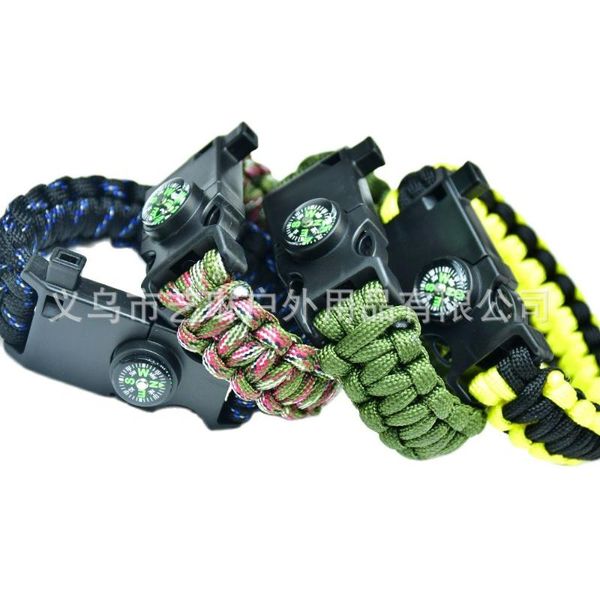 outdoor gadgets multi functional emergency paracord bracelet survival parachute tools scraper whistle buckle jewelry men women
outdoor gadgets multi functional emergency paracord bracelet survival parachute tools scraper whistle buckle jewelry men women