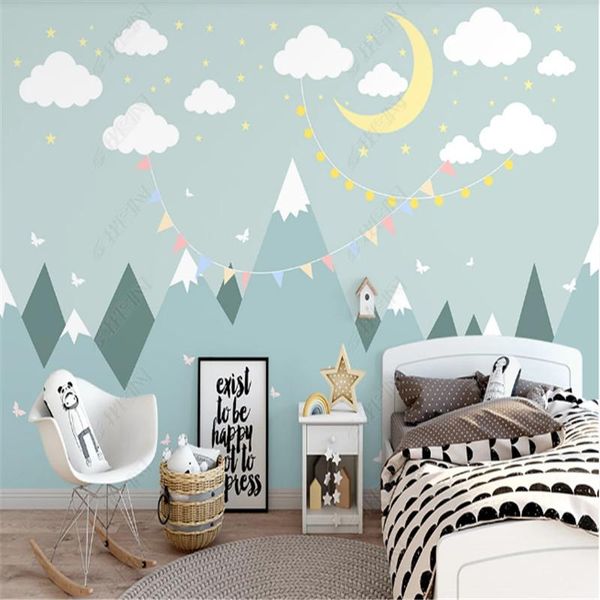 wallpapers custom minimalist kid's room wallpaper starry sky valley cartoon children's interior background mural wall paper home d
wallpapers custom minimalist kid's room wallpaper starry sky valley cartoon children's interior background mural wall paper home d