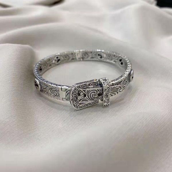 s925 silver old bracelet with antique pattern and interlocking hollow out for men women exclusive fine jewel, Golden;silver
s925 silver old bracelet with antique pattern and interlocking hollow out for men women exclusive fine jewel, Golden;silver
