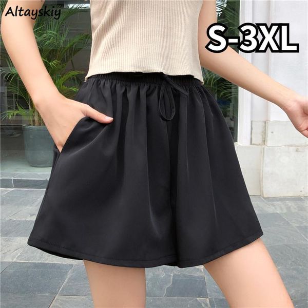 women's shorts women folds loose fashion oversize s-3xl casual all-match ulzzang chic trendy elastic waist streetwear ladies student, White;black
women's shorts women folds loose fashion oversize s-3xl casual all-match ulzzang chic trendy elastic waist streetwear ladies student, White;black