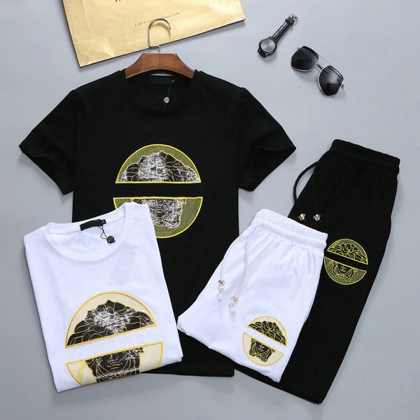 2021 fashion tracksuit casual suit summer short sleeve shorts sport two piece men's handsome -3xl#hsc08, Gray
2021 fashion tracksuit casual suit summer short sleeve shorts sport two piece men's handsome -3xl#hsc08, Gray