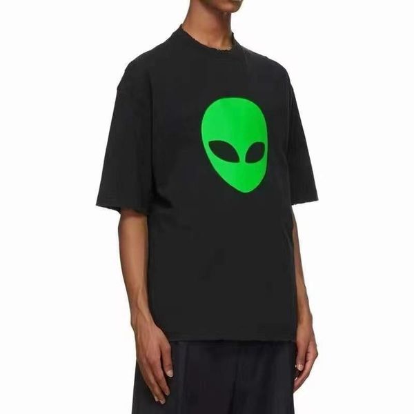 women's t-shirt 21 ss style girl purple alien casual high-quality cotton fabric soft woman tee oversized top, White
women's t-shirt 21 ss style girl purple alien casual high-quality cotton fabric soft woman tee oversized top, White