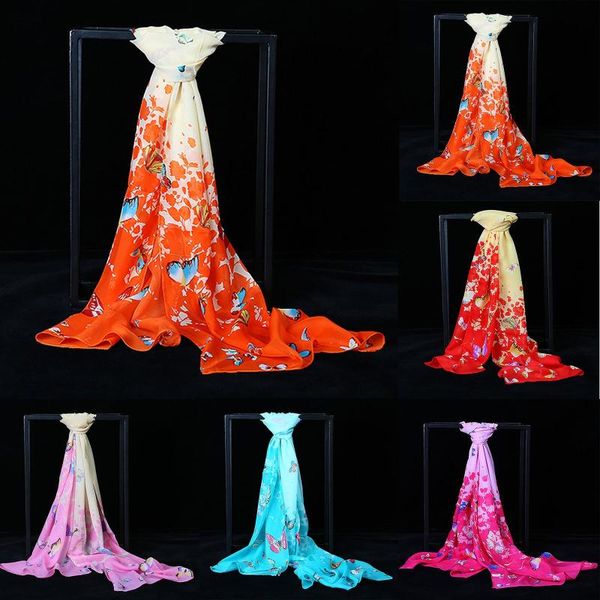 scarves flower printed foulard en soie cheveux chiffon sunscreen silk scarf and long ladies shawl dual-use pareos de playa mujer, Blue;gray
scarves flower printed foulard en soie cheveux chiffon sunscreen silk scarf and long ladies shawl dual-use pareos de playa mujer, Blue;gray