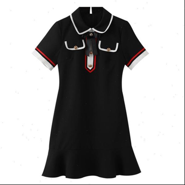 women knitted white black turn down collar bow short sleeve mini mermaid dress summer d2581 drop shipping, Black;gray
women knitted white black turn down collar bow short sleeve mini mermaid dress summer d2581 drop shipping, Black;gray
