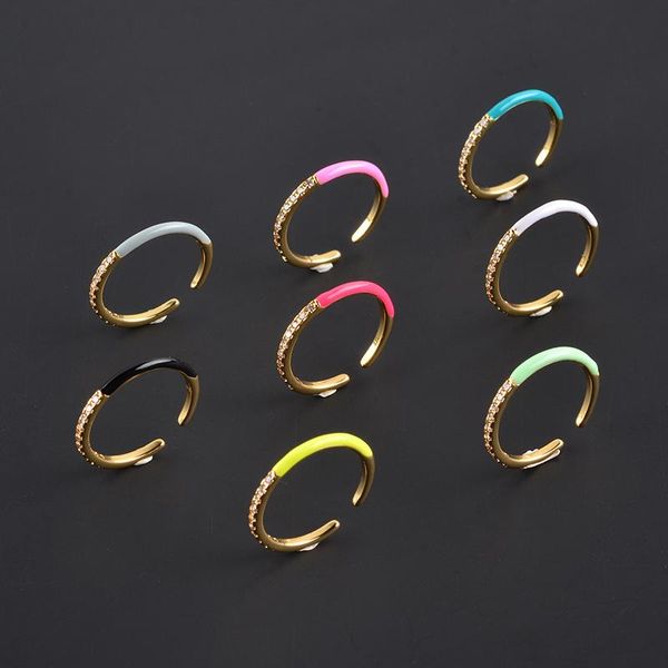 wedding rings kkbead y2k enamel ring cz micro paved with shiny cubic zircon stone fashion gold color for women wholesale jewelry, Slivery;golden
wedding rings kkbead y2k enamel ring cz micro paved with shiny cubic zircon stone fashion gold color for women wholesale jewelry, Slivery;golden
