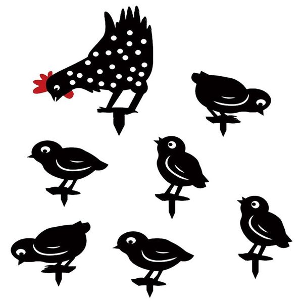 chicken family silhouette garden decoration, chicken silhouette yard art outdoor decorative stakes for easter supplies
chicken family silhouette garden decoration, chicken silhouette yard art outdoor decorative stakes for easter supplies