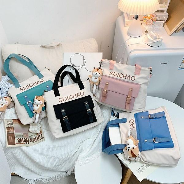 school bags summer fashion women's backpack nylon large capacity messenger bag lightweight casual student schoolbags
school bags summer fashion women's backpack nylon large capacity messenger bag lightweight casual student schoolbags