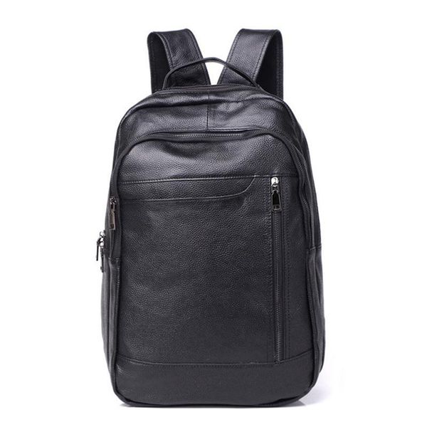 backpack genuine leather knapsack shoulder bag men's layer cowhide fashion lychee pattern travel rucksack large-capacity
backpack genuine leather knapsack shoulder bag men's layer cowhide fashion lychee pattern travel rucksack large-capacity