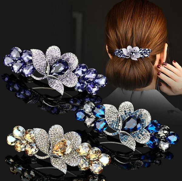 fashion women crystal rhinestones hair clips flower bowknot spring hair clip hairpin hollow colorful solid floral headwrap party gift, Slivery;golden
fashion women crystal rhinestones hair clips flower bowknot spring hair clip hairpin hollow colorful solid floral headwrap party gift, Slivery;golden
