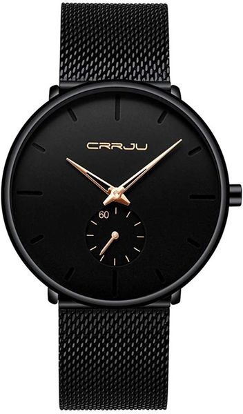 men business slim analog quartz watch,date black dial wrist watch with mesh bracelet strap, Slivery;brown
men business slim analog quartz watch,date black dial wrist watch with mesh bracelet strap, Slivery;brown