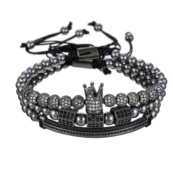 luxury designer jewelry mens hip hop bracelet with crown ball retro pouplar fashion punk beads bracelets bangle, Golden;silver
luxury designer jewelry mens hip hop bracelet with crown ball retro pouplar fashion punk beads bracelets bangle, Golden;silver