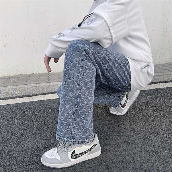 tfetters printed jeans mens straight lift pattern loose wide leg torre casual boyfriend pants men clothing 211108, Blue
tfetters printed jeans mens straight lift pattern loose wide leg torre casual boyfriend pants men clothing 211108, Blue