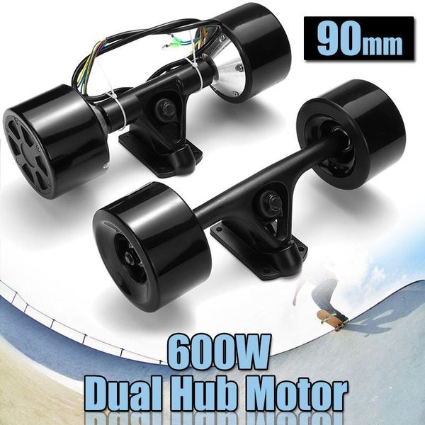 high power double drive scooter hub motor kit dc brushless wheel motor remote control for the electric skateboard 600w
high power double drive scooter hub motor kit dc brushless wheel motor remote control for the electric skateboard 600w