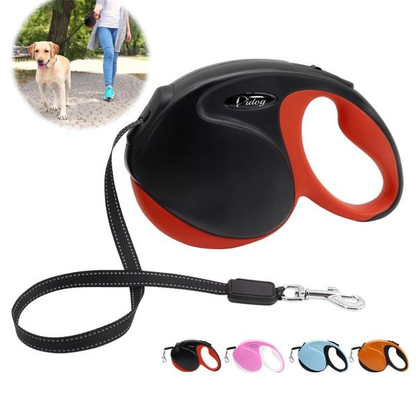 dog collars & leashes 16ft retractable automatic leash reflective pet extending walking running lead rope for medium large dogs
dog collars & leashes 16ft retractable automatic leash reflective pet extending walking running lead rope for medium large dogs