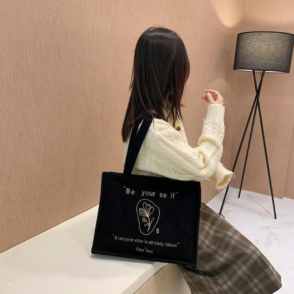 evening bags female bag large capacity totes corduroy zipper shoulder shopper for women canvas simple fashion luxury designer handbag
evening bags female bag large capacity totes corduroy zipper shoulder shopper for women canvas simple fashion luxury designer handbag
