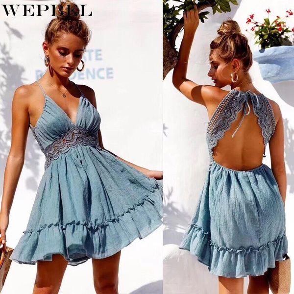ethnic clothing mandylandy women summer fashion sleeveless halter mini pleated dress backless lace hollow out beach v-neck evening robe, Red
ethnic clothing mandylandy women summer fashion sleeveless halter mini pleated dress backless lace hollow out beach v-neck evening robe, Red