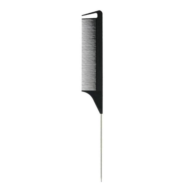 hair brushes 094e rat tail combs with magnetic wrist pintail barber styling comb anti static, Silver
hair brushes 094e rat tail combs with magnetic wrist pintail barber styling comb anti static, Silver